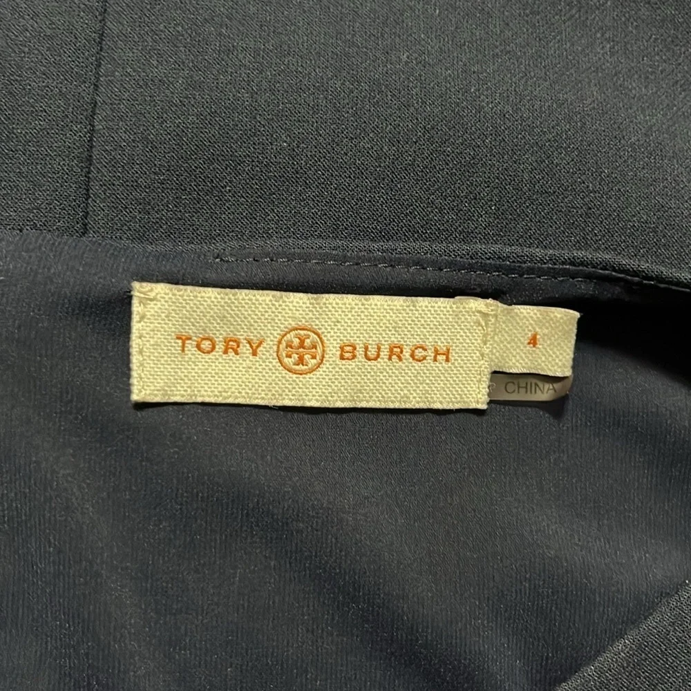 Tory Burch Navy Mini Dress Button